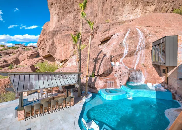 Luxury Camelback Mountain With Pool, Waterfall, Golf, Views * Phoenix